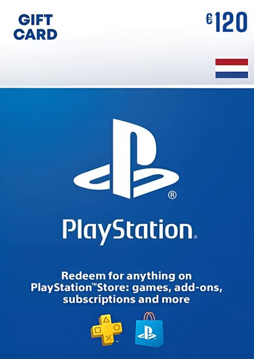 PLAYSTATION STORE GIFT CARD - 120 EUR (Netherlands)