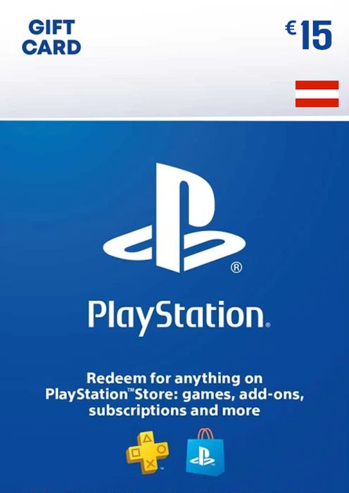 PLAYSTATION STORE GIFT CARD - 15 EUR (Austria)