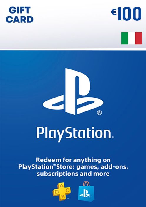 PLAYSTATION STORE GIFT CARD - 100 EUR (Italy)
