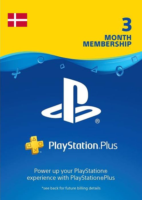 Playstation Plus - 3 Month Subscription (Denmark)