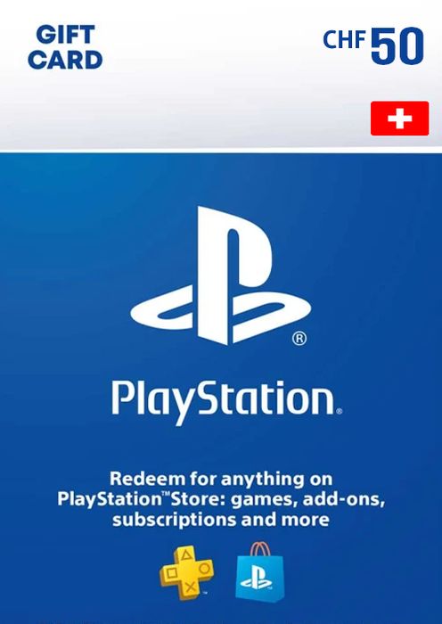 PLAYSTATION STORE GIFT CARD - 50 CHF (Switzerland)