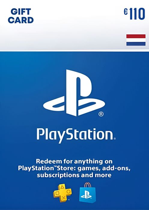 PLAYSTATION STORE GIFT CARD - 110 EUR (Netherlands)