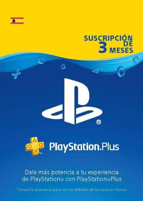 PlayStation Plus (PS+) - 3 Month Subscription (Spain)