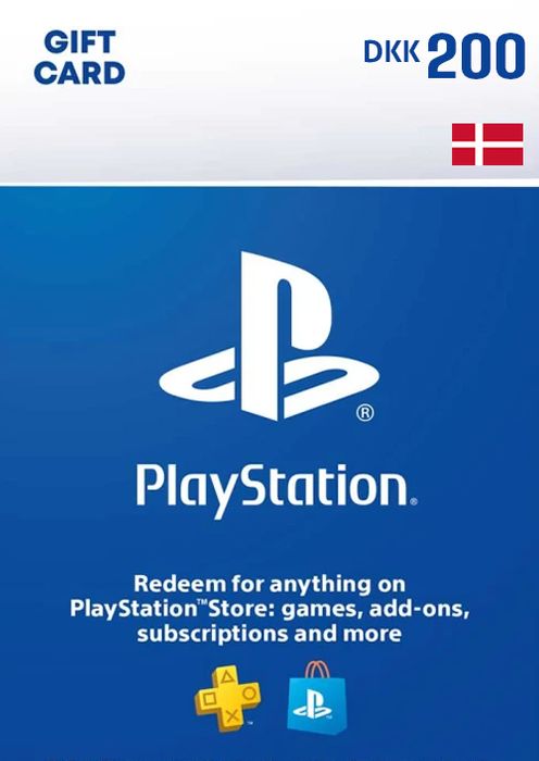 PLAYSTATION STORE GIFT CARD - 200 DKK (Denmark)