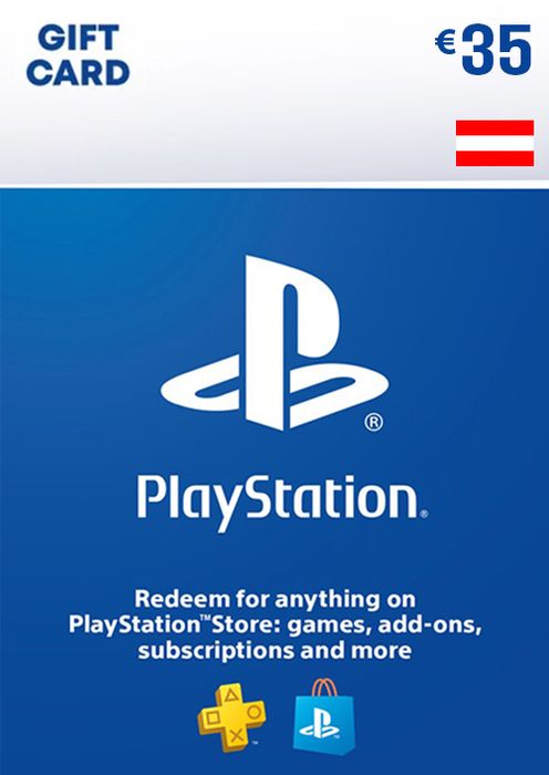 PLAYSTATION STORE GIFT CARD - 35 EUR (Austria)