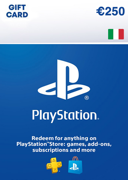 PLAYSTATION STORE GIFT CARD - 250 EUR (ITALY)