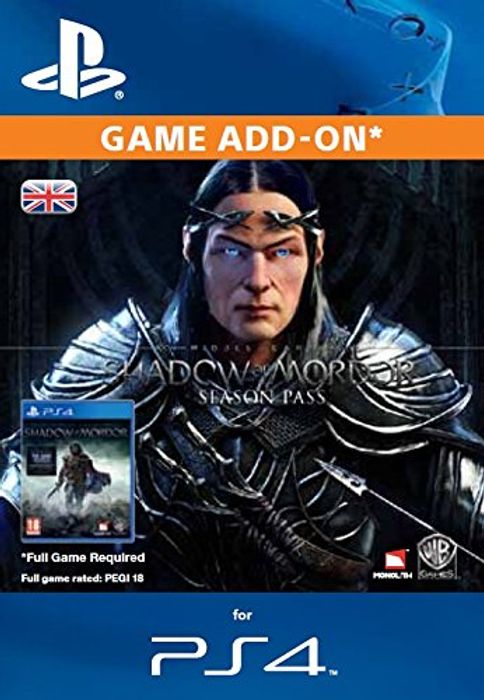Middle-earth Shadow of Mordor Season Pass PS4