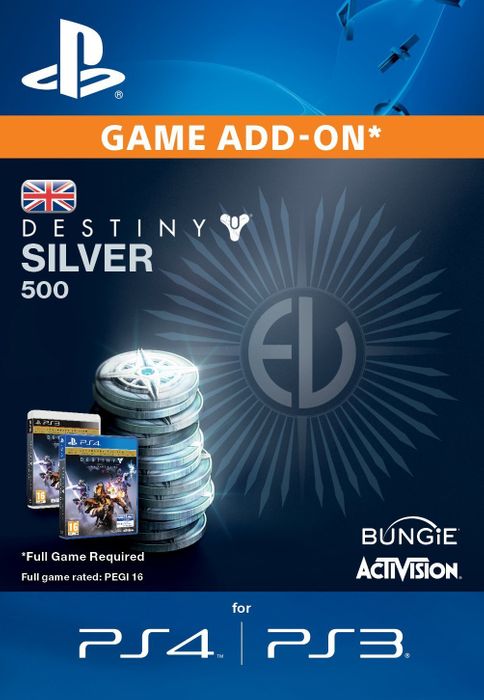 Destiny Silver 500 PS3/PS4