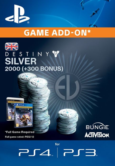 Destiny Silver 2000 (300) PS4