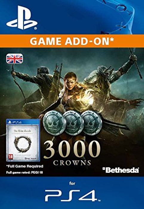 The Elder Scrolls Online - 3000 Crowns PS4