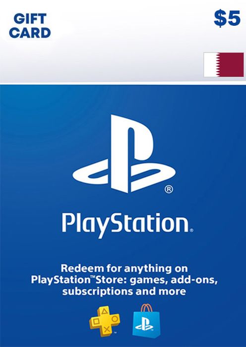 Playstation Store Gift Card - 5 USD (Qatar)