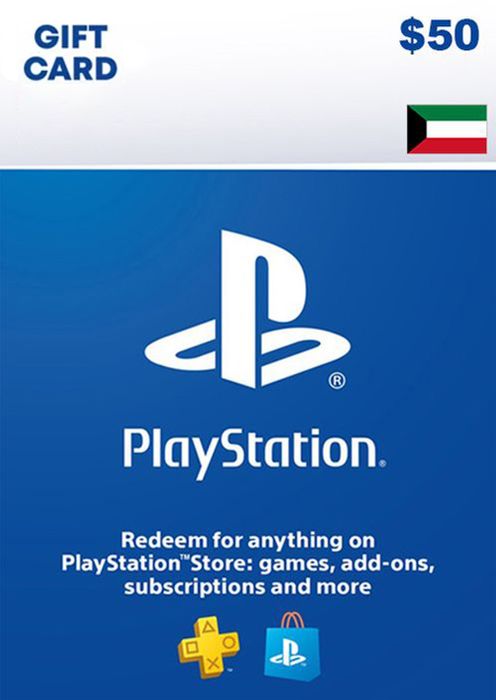 Playstation Store Gift Card - 50 USD (Kuwait)