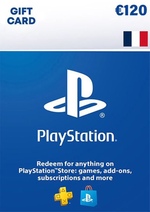 Playstation Store Gift Card - 120 EUR (FRANCE)