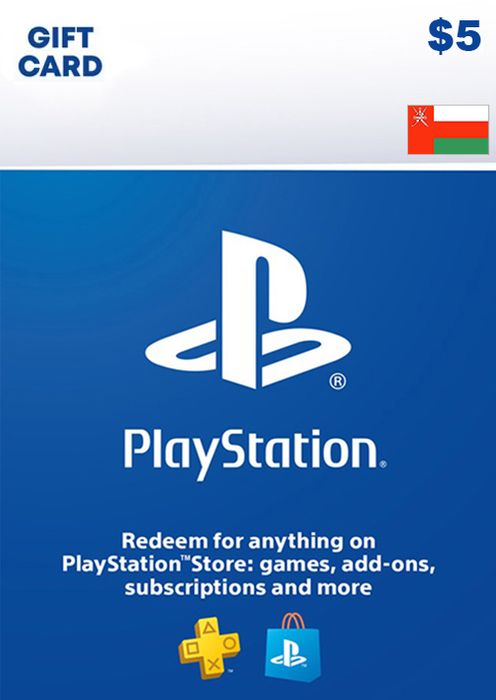 Playstation Store Gift Card - 5 USD (Oman)