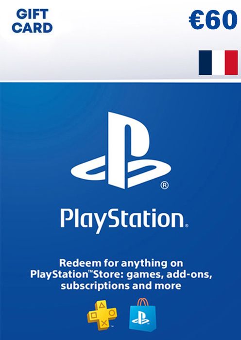 Playstation Store Gift Card - 60 EUR (FRANCE)