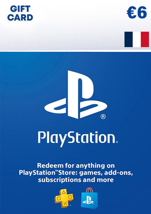 Playstation Store Gift Card - 6 EUR (FRANCE)