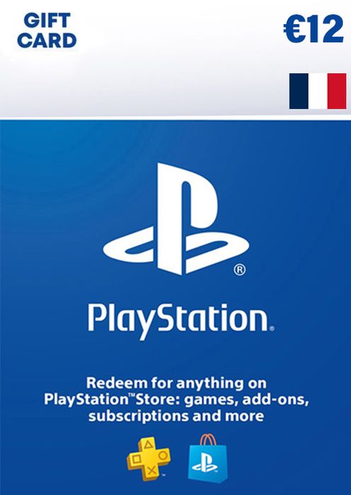 Playstation Store Gift Card - 12 EUR (FRANCE)
