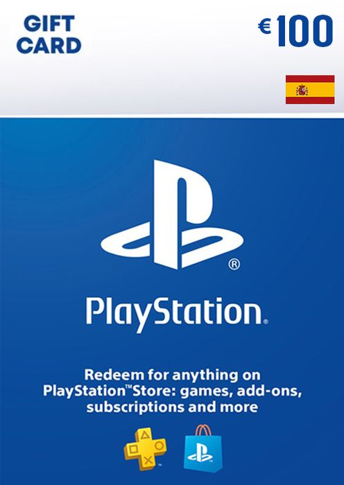 PLAYSTATION STORE GIFT CARD - 100 EUR (Spain)