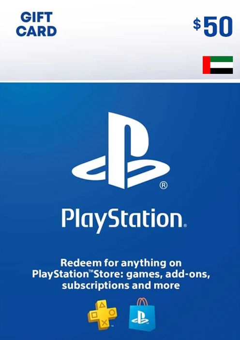 PLAYSTATION STORE GIFT CARD - 50 USD (UAE)