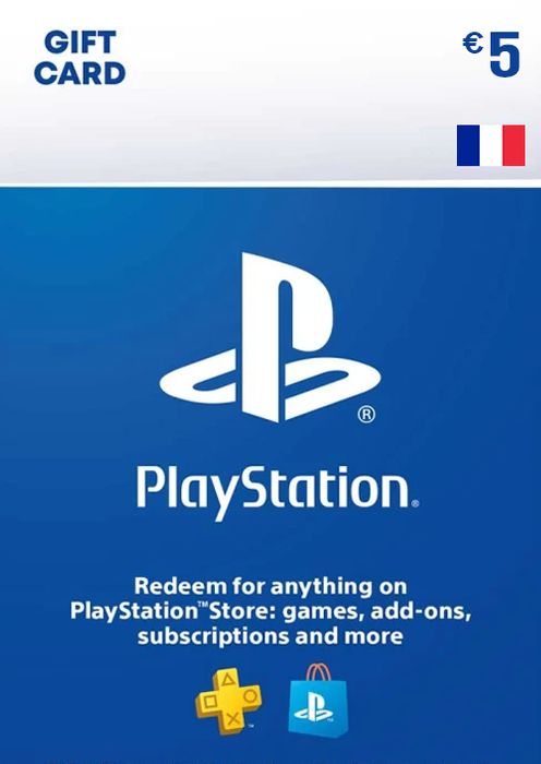 PLAYSTATION STORE GIFT CARD - 5 EUR (FRANCE)