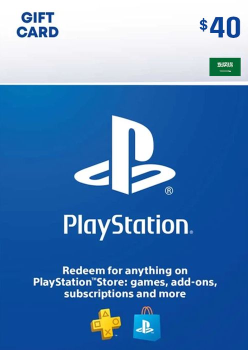 PLAYSTATION STORE GIFT CARD - 40 USD (KSA)