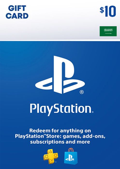 PLAYSTATION STORE GIFT CARD - 10 USD (KSA)