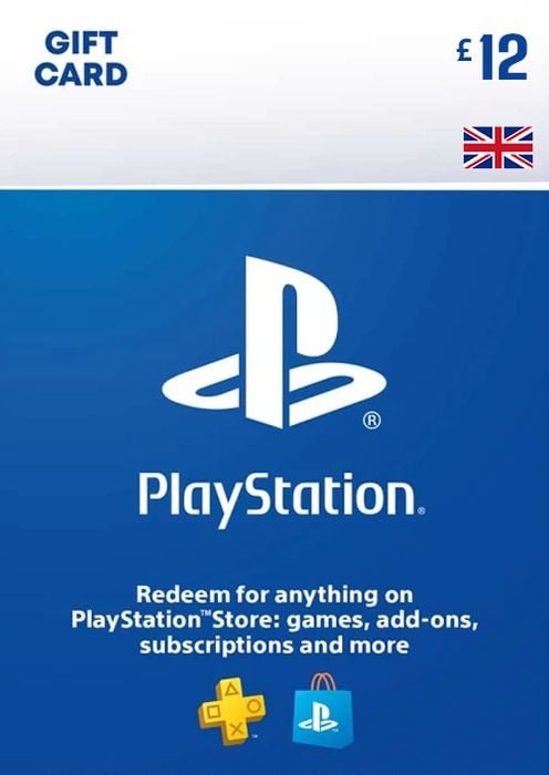 PLAYSTATION STORE GIFT CARD - 12 GBP (UK)
