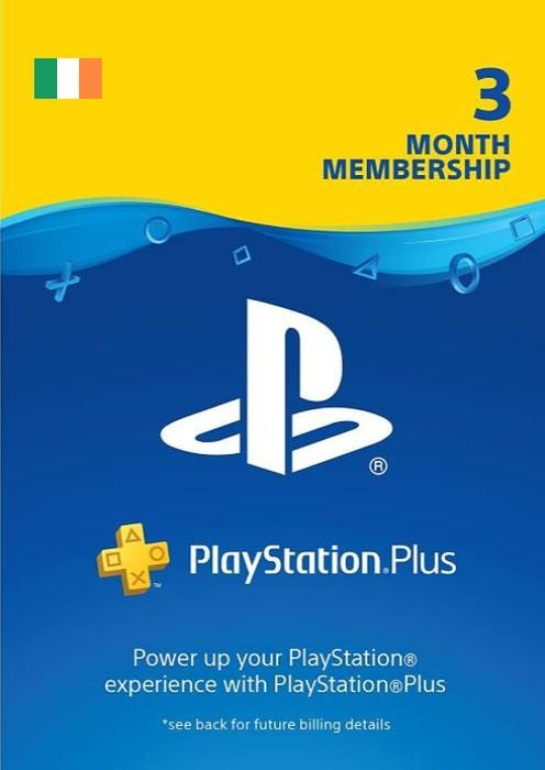 PlayStation Plus - 3 Month Subscription (Ireland)