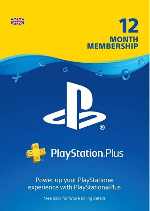 PlayStation Plus - 12 Month Subscription (UK)