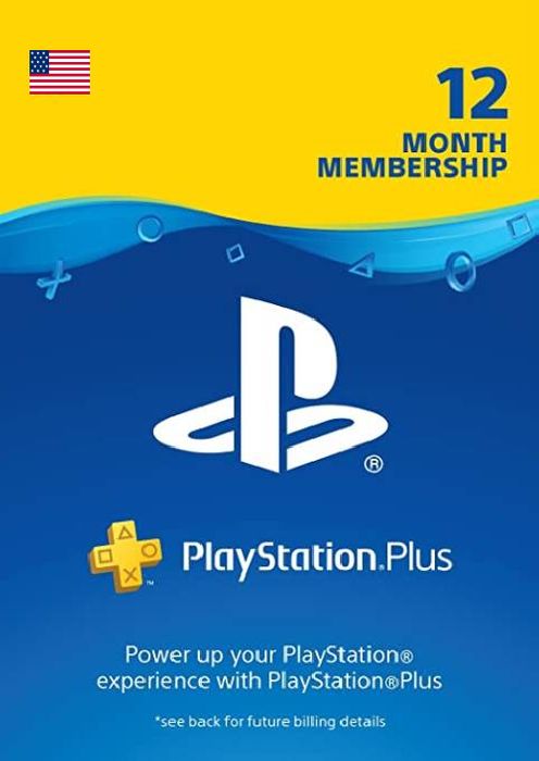 PlayStation Plus 12 Month Membership for US - PS3/PS4/PS5