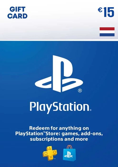 PLAYSTATION STORE GIFT CARD - 15 EUR (Netherlands)