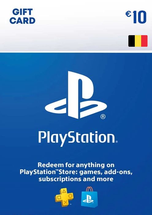 PLAYSTATION STORE GIFT CARD - 10 EUR (Belgium)