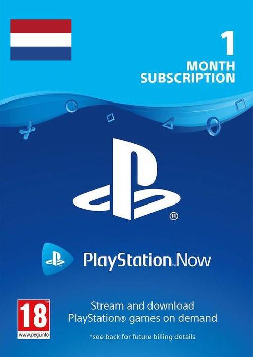 Playstation Now 1 Month Subscription (Netherlands)
