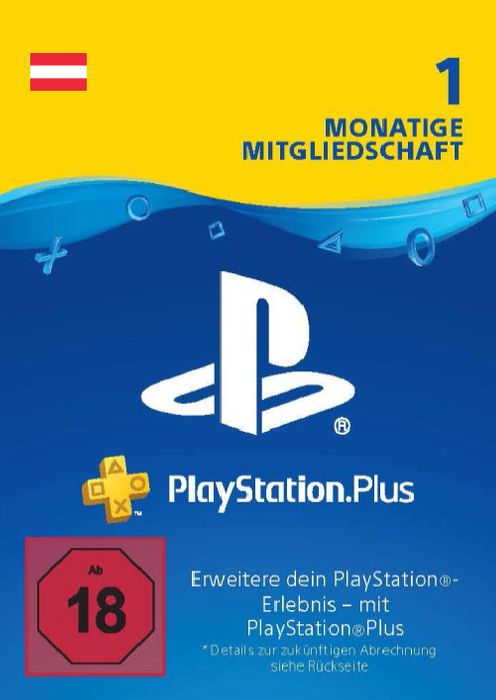 Playstation Plus - 1 Month Subscription (Austria)