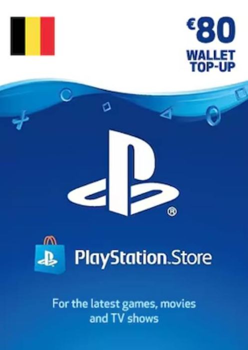 PlayStation Network (PSN) Card - 80 EUR (Belgium)