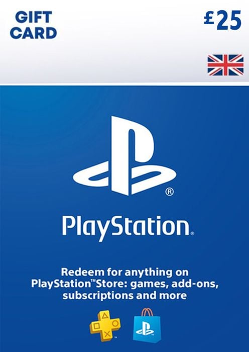 £25 PlayStation Network Top Up Card - PSN UK