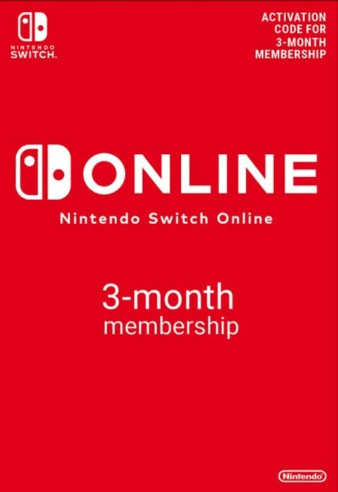 Nintendo Switch Online 3 Month (90 Day) Membership Switch (EU & UK)