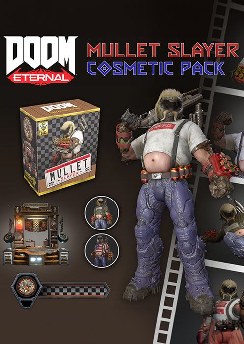 DOOM Eternal: Mullet Slayer Master Collection COS : metic Pack Switch (Europe & UK)