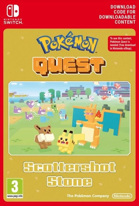 Pokemon Quest - Scattershot Stone Switch (EU & UK)