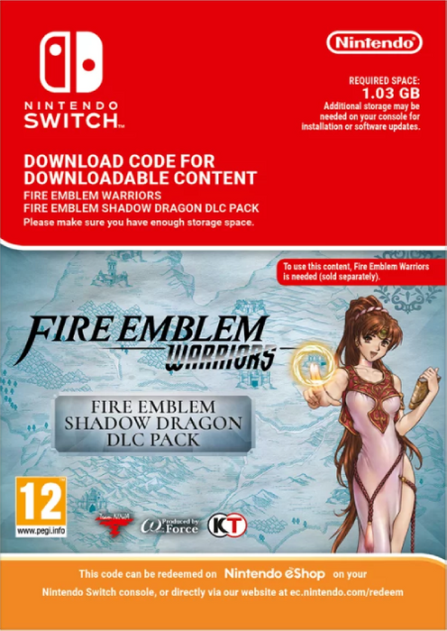 Fire Emblem Warriors Shadow Dragon Pack DLC Switch (EU & UK)