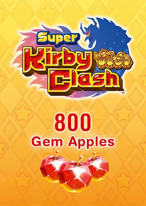 Super Kirby Clash - 800 Gem Apples Switch (Europe & UK)