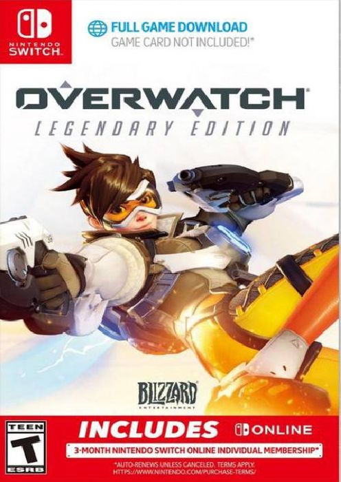 Overwatch Legendary Edition + 3 Month Membership Switch (EU & UK)