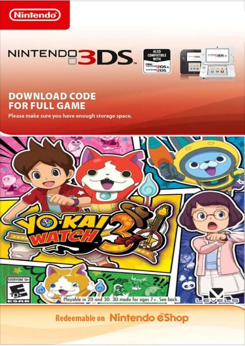 Yo-Kai Watch 3 3DS (EU & UK)