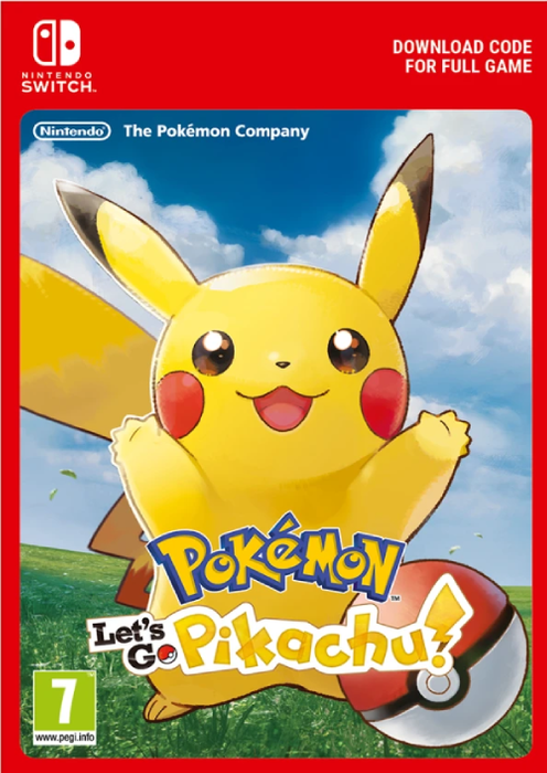 Pokemon Let's Go! Pikachu Switch (EU & UK)