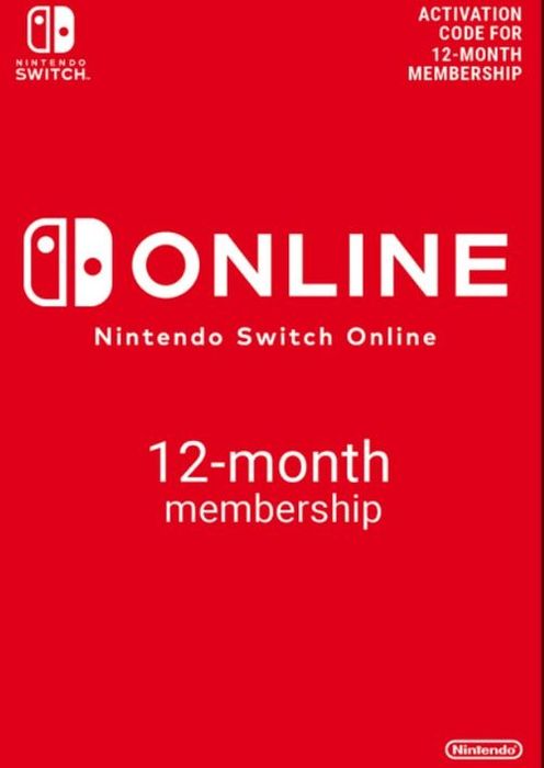 Nintendo Switch Online 12 Month (365 Day) Membership Switch (US)