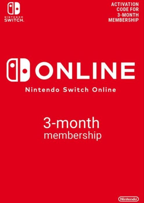 Nintendo Switch Online 3 Month (90 Day) Membership Switch (AUS/NZ)