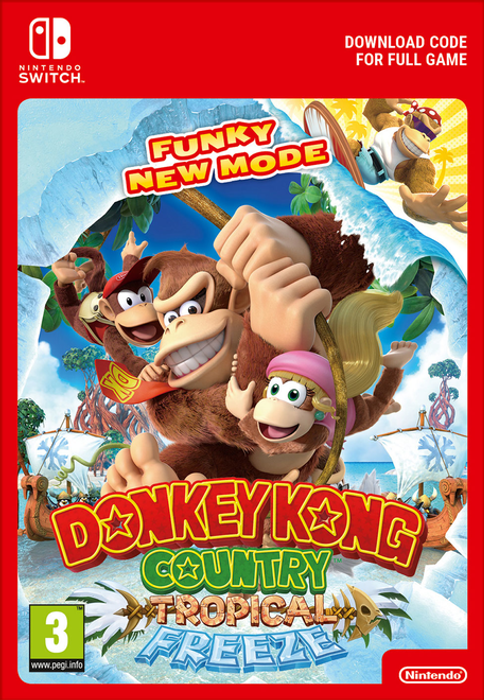 Donkey Kong Country Tropical Freeze Switch (EU & UK)