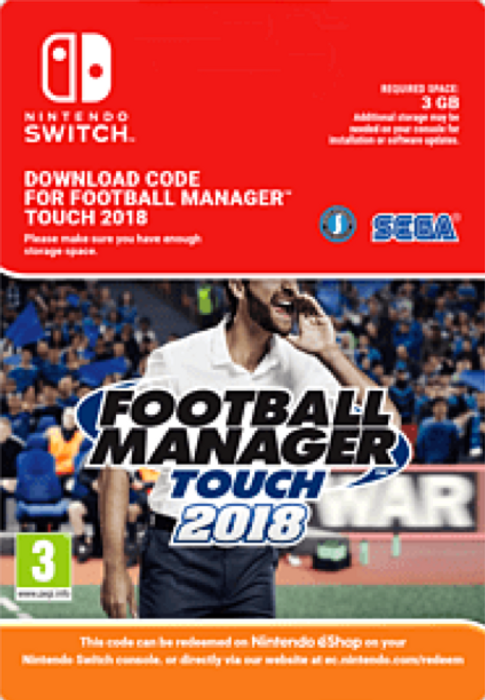 Football Manager (FM) Touch 2018 Switch (EU & UK)