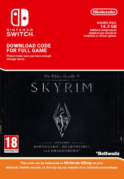 The Elder Scrolls V: Skyrim Nintendo Switch (EU & UK)