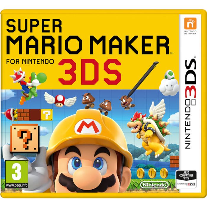 Super Mario Maker 3DS - Game Code (EU & UK)